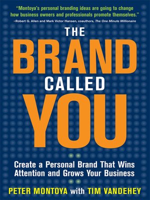 cover image of The Brand Called You
